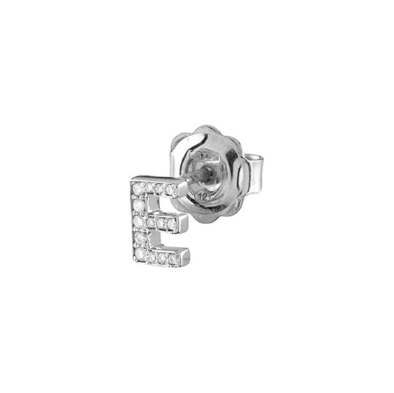 Single earring Salvini Be Happy in White Gold Diamante 0.052 Ct 20114552 - 20114552